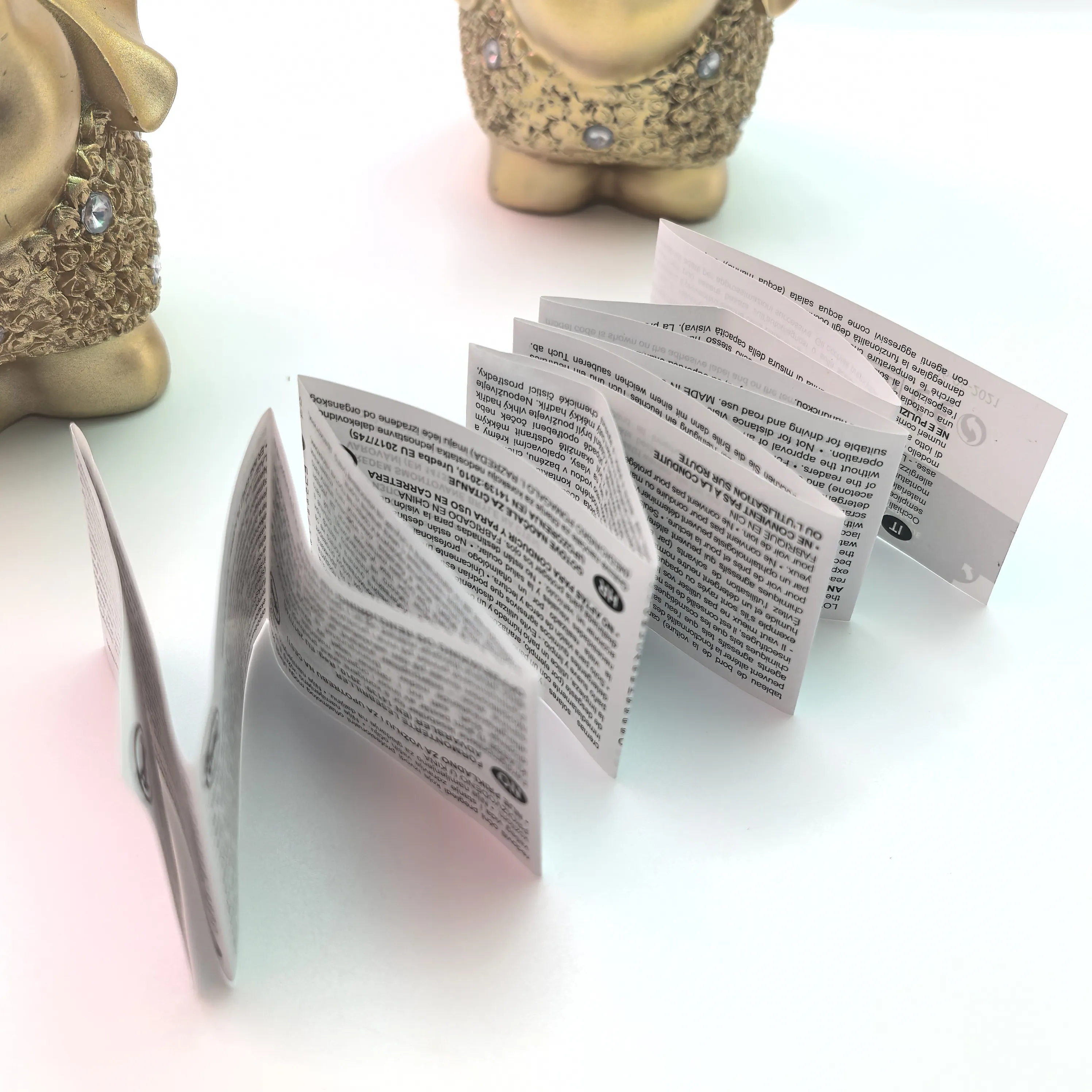 کتابچے کے لیبل کو کیسے سمجھنا ہے؟