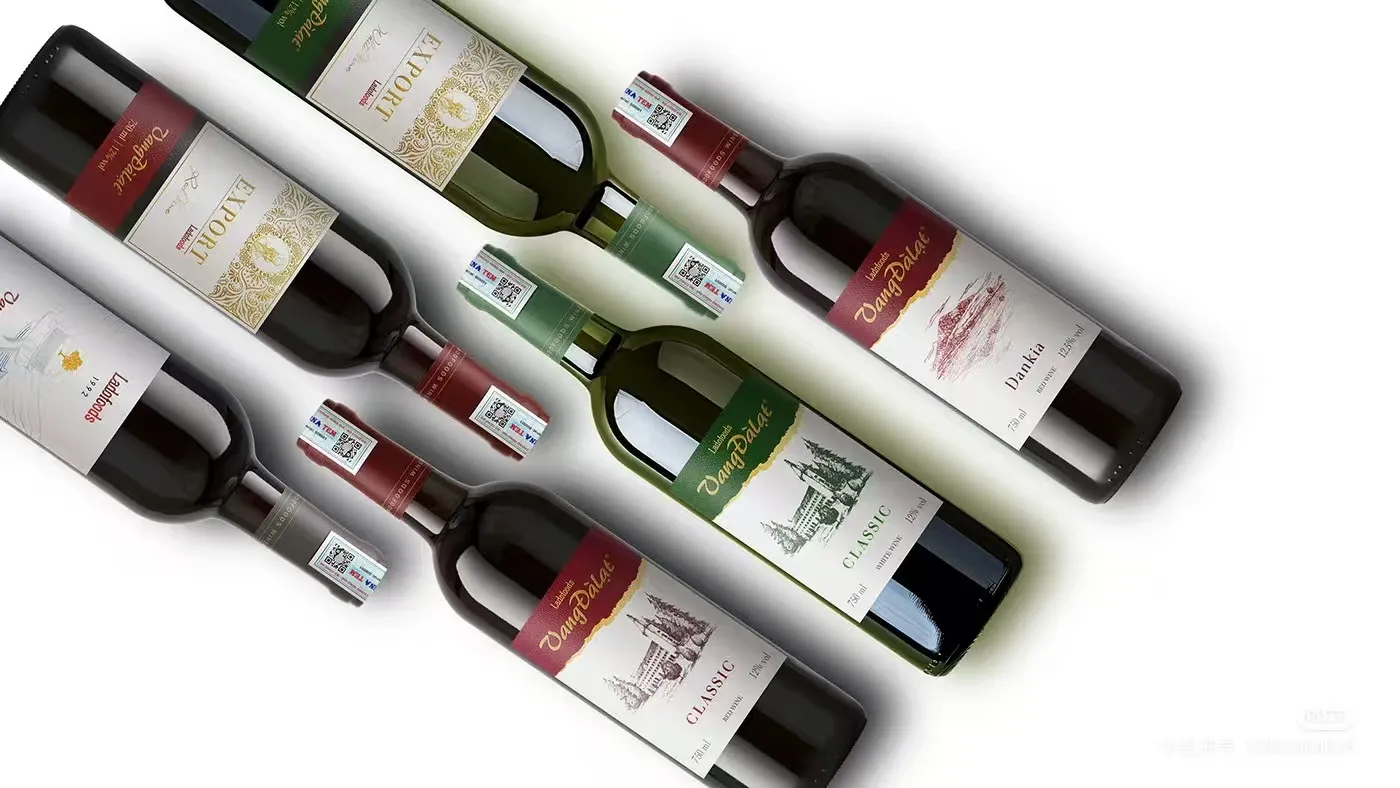 عام طور پر شراب کے لیبلوں کے لئے کون سی تکنیک استعمال کی جاتی ہے؟